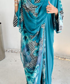 عباية حرير هندي نقاس ٥٦