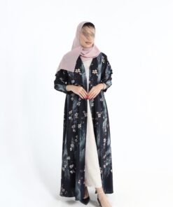 ⁦عباية بطبعه ورود⁩ - الصورة ⁦4⁩
